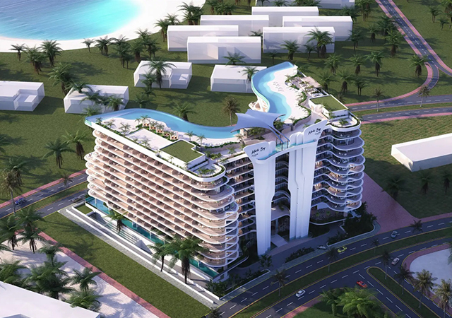 Manta Bay ... Major Developers has just broken ground on the project in Ras Al Khaimah.